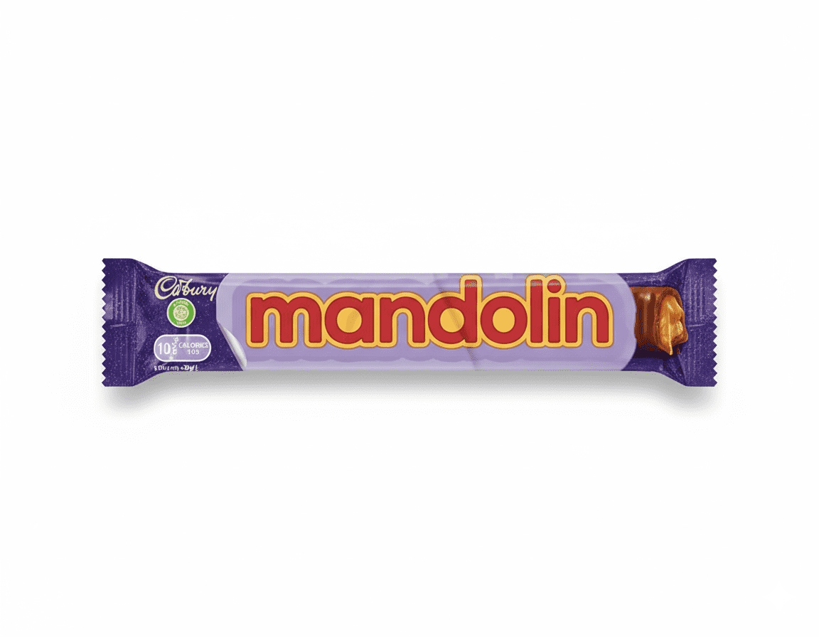 Mandolin Biscuit Covered with Caramel and Chocolate (20g) pack of 12 1 One Dollar Egypt Mandolin Biscuit Covered with Caramel and Chocolate (20g) pack of 12