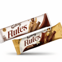 Galaxy Flutes Chocolate, Pack of 12, 22.5g, 2 Fingers