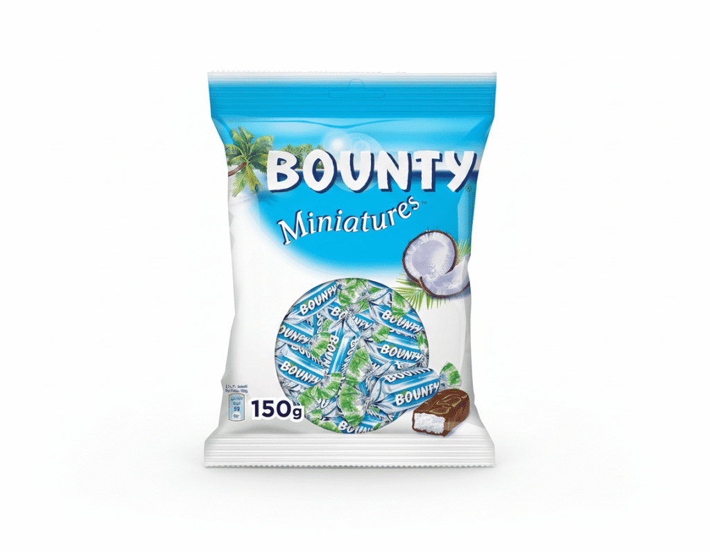 Bounty Miniatures Milk Chocolate Mini Bars - One Dollar Egypt