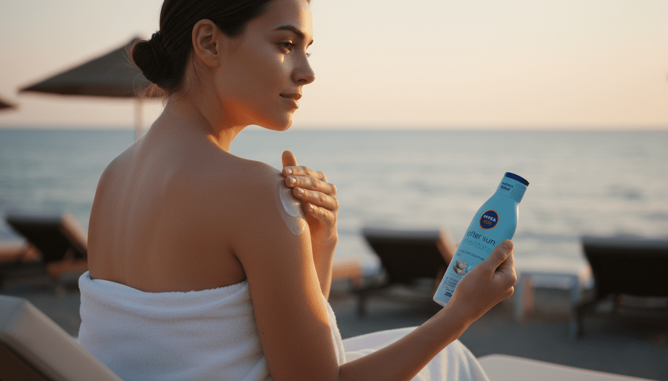 one dollar store NIVEA SUN After Sun Lotion – Aloe Vera & Avocado Oil (200ml)